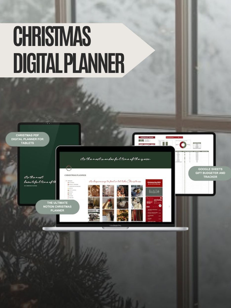 CHRISTMAS NOTION PLANNER, interior page preview 6