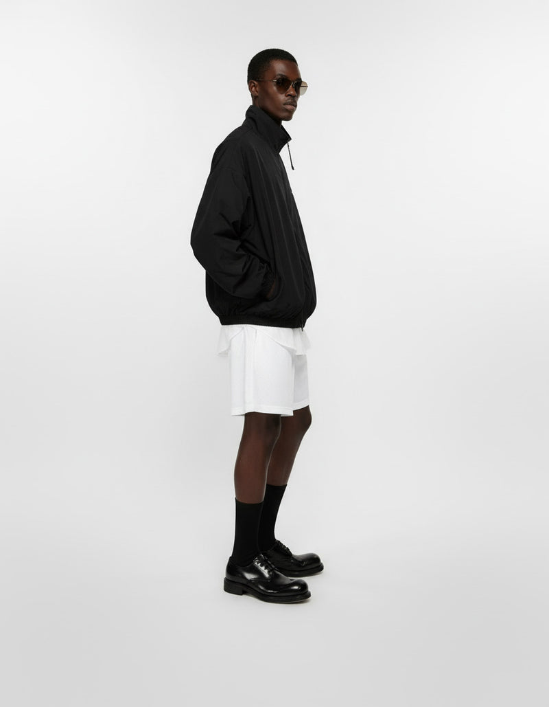 BECCA Q unisex mesh shorts, detail view