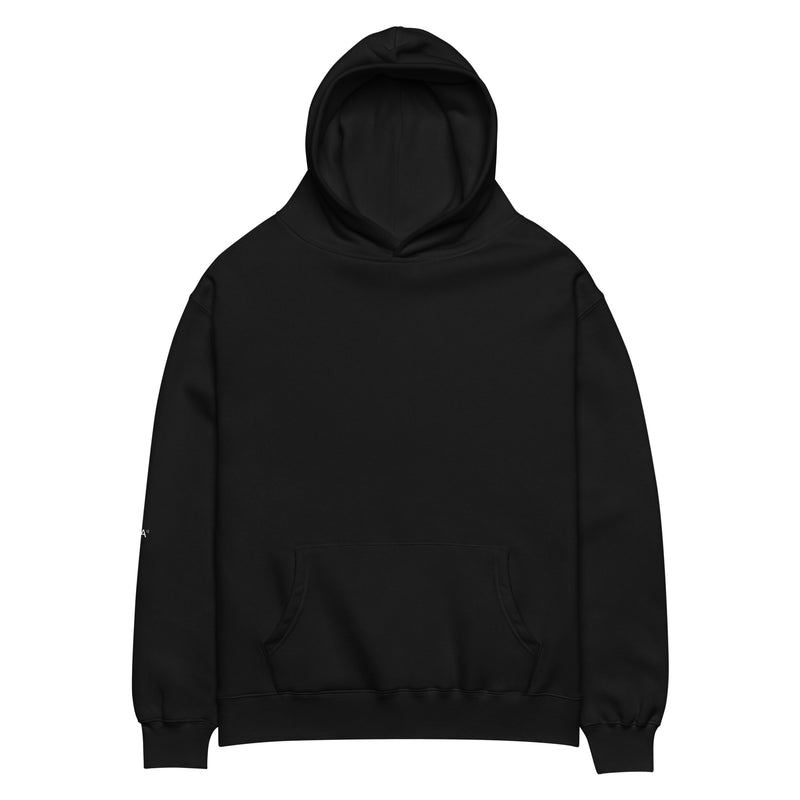 BECCA Q FREEDOM hoodie, black, front view