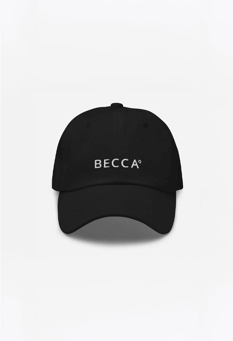 BECCA Q black cap
