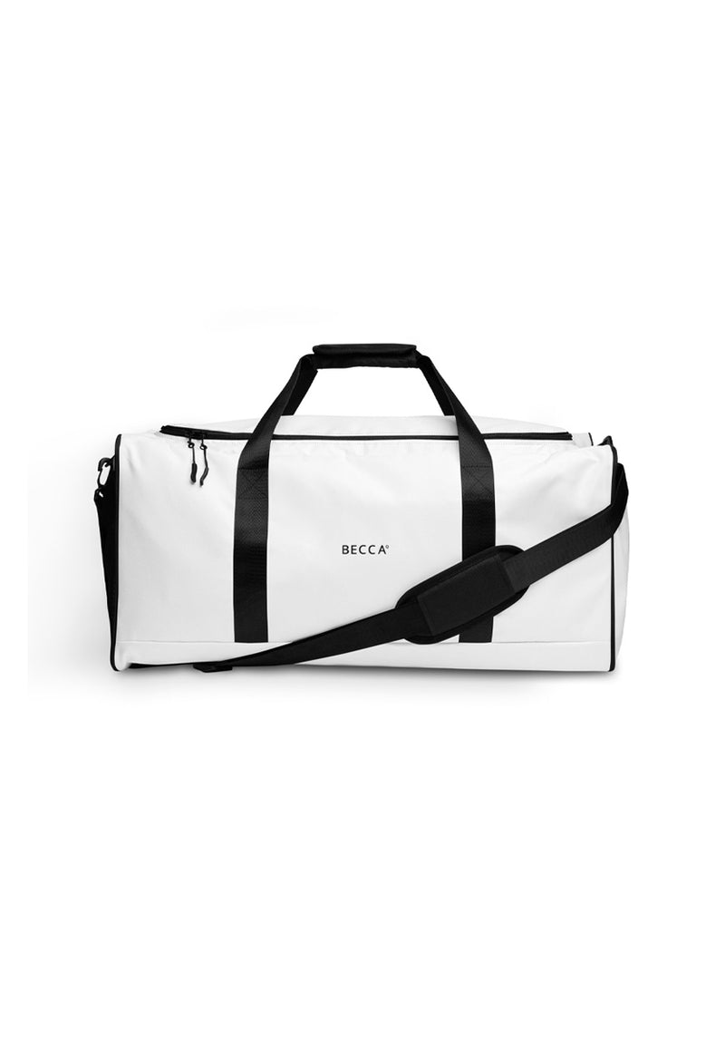 BECCA Q duffle bag, lifestyle shot