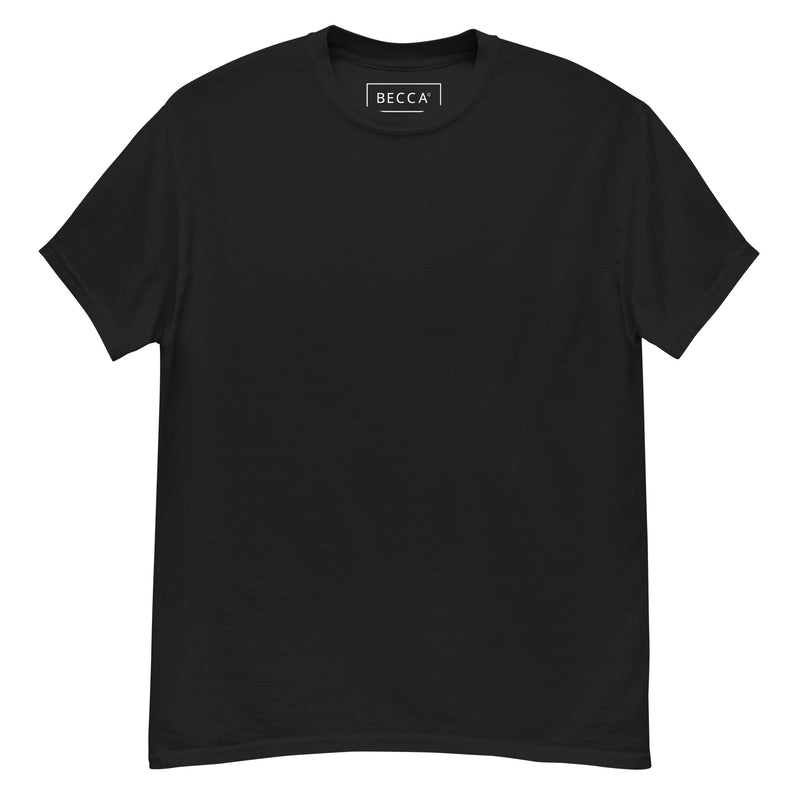 BECCA Q FOREVER tee, black, front view